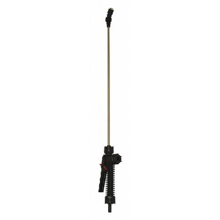 28" Solo 4900170N Spray Wand and Shut-Off Valve Plastic 