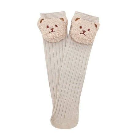 

Baby Knee High Socks High Elastic Winter Socks Non-fluorescent Cartoon Socks