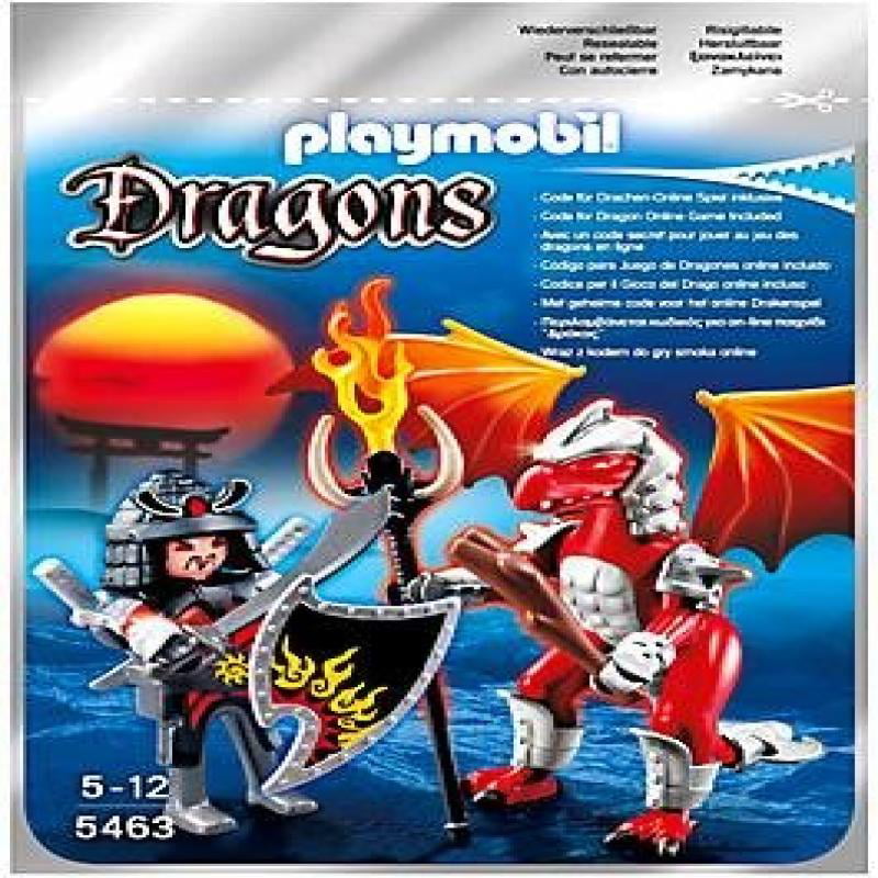 PLAYMOBIL Fire Dragon with Warrior