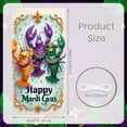 thumbnail image 2 of Colorful Lobster Mardi Gras Banner Cartoon Festival Display Beaded Necklace Gold Ornament Lobster Backdrop for Mardi Gras Celebration Carnival Party Photo Shoot, 2 of 3