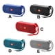 thumbnail image 4 of Injueey Altavoz Bluetooth portátil inalámbrico estéreo bajo caja de música altavoz exterior soporte TF/FM Radio/USB/AUX con linterna Cables de audio/vídeo Negro, 4 of 6