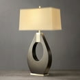 thumbnail image 4 of NOVA of California Pearson Table Lamp - 30", Pecan Wood and Brushed Nickel, 3-Way Rotary Switch, 4 of 10