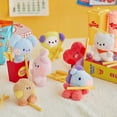 thumbnail image 2 of 1 : 1 Original Kpop BTS BT21 Baby Minini Peluche Suave Lindo Juguetes De Muñeca 12cm Dibujos Animados Llavero Bolsa Colgante TATA CHIMMY COOKY, 2 of 4