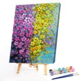 thumbnail image 1 of Cuadros Decorativos Pintura al óleo pintada a mano Kill Time Picture Coloring Yellow Flower Art Craft Gifts Tmvgtek embutido en tela, 1 of 9