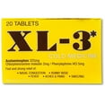 thumbnail image 5 of XL-3 Cold Medicine. Strong and Fast Relief for the Common Cold, Fever, Nasal Congestion, Sneezing, Aches and Pains. 20 Tablets. Pack of 2, 5 of 5