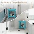 thumbnail image 5 of Dycanpo HDPS Shower Bench Seat, Bath Spa Foot Stool for Inside Shower Waterproof, Sky Blue, 5 of 8