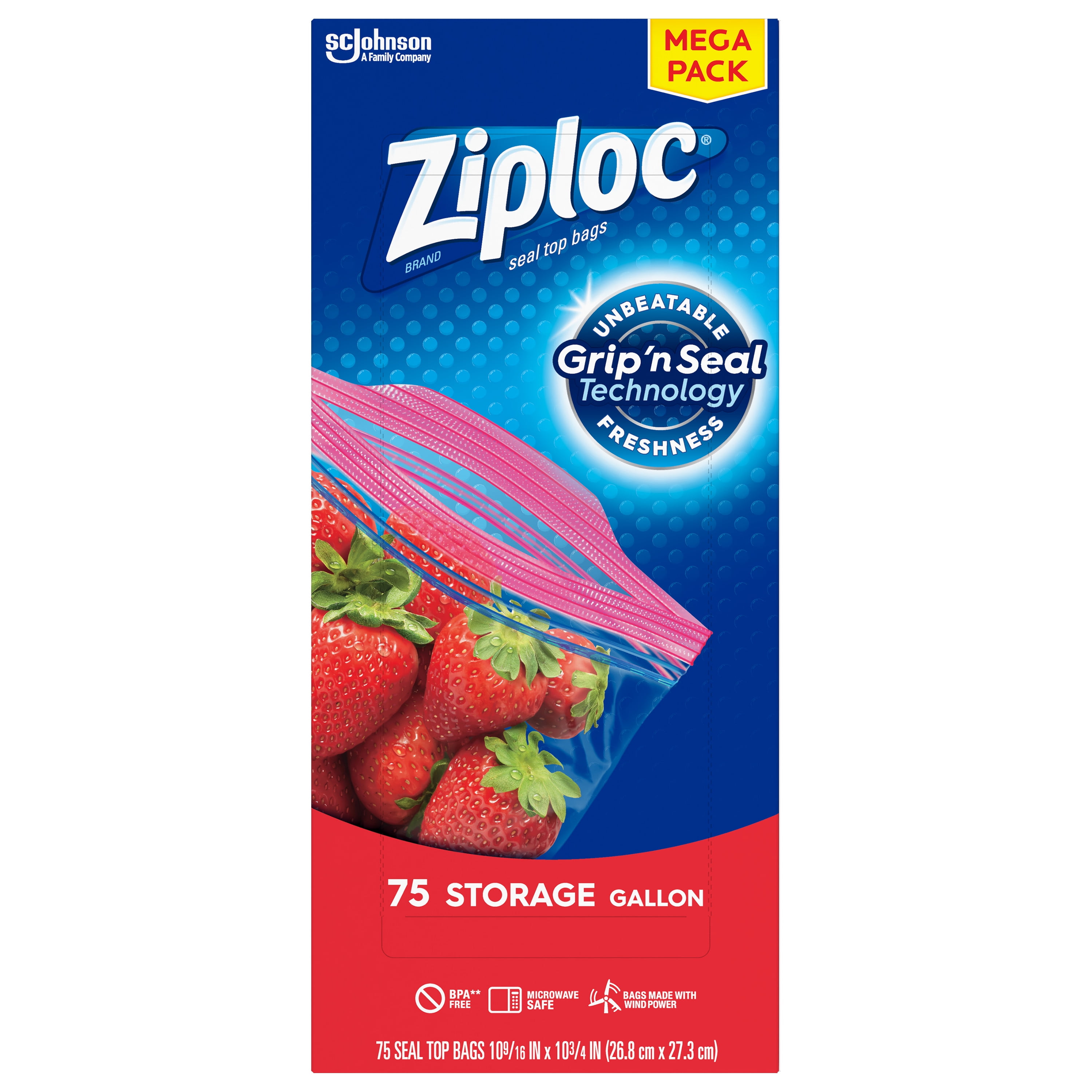 Ziploc bag gallon size (52pcs per pack) For revamping, for food