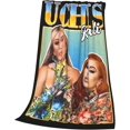thumbnail image 2 of Kali Actress Uchis Flannel Blanket Air Conditioning Blanket Nap Blanket Sofa Throw Blanket Throw Blankets 80"X60", 2 of 5