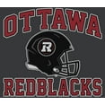 thumbnail image 2 of CFL Ottawa Redblacks Redblacks T-Shirt Petit Gris Chiné Foncé, 2 of 4