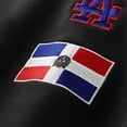 thumbnail image 3 of Men's New Era Black Los Angeles Dodgers Dominican Republic Country Flag Hoodie, 3 of 3