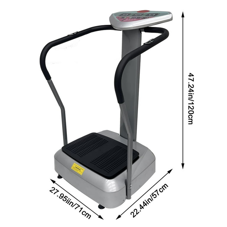 Whole Body Vibration Machine Exercise Platform Crazy Fit Massager 200W 110V 