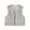 Gray, variant on Vests for Women Trendy Furry Vests Ladies' Fashion Solid Color Sleeveless Cardigan Outer Top Rucking Vests