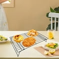thumbnail image 6 of Baking Cooling Rack, Oven-Safe Stainless Steel Cooking Rack, Grill Drying Rack, Double-Sided Airflow, Foldable Compact, Easy to Clean, 6 of 6