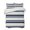 Navy Khaki, variant on Quilts Twin XL Size, Navy Blue Purple Striped Soft Comforter Bedding Set for Bed, Gradient Horizontal Lines Lightweight Quilted Bedspread with Pillow Cover(2 Pieces) for All Season, 68x98 Inch