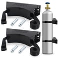 thumbnail image 1 of Soporte para tanque de propano TECWAP, 2 unidades, soporte de pared para cilindros de gas, 1 of 7