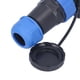 thumbnail image 5 of Conector de alimentación a prueba de agua, enchufe a prueba de agua, enchufe cuadrado a prueba de agua, conector de cable de brida cuadrada, valor inmejorable, 5 of 14