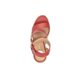 thumbnail image 4 of Sandalia Cuña Calzado Dama 007 00700463 rojo 26.5 7 00700463, 4 of 4