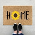 thumbnail image 2 of 1PCS Summer Floor Mats Holiday Mats Welcome Door Mats Polyester Door Mat Beach Non Floor Mat Flower Doormat 1PCS Bedroom Carpet Velour Throw Blanket Rug for Classroom Christmas through Blanket Carpet, 2 of 4