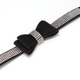 thumbnail image 2 of Mumup Dazzling Rhinestone Dog Collar with Soft Fabric and Crystal Bow Tie - Elegant and Glamorous Puppy Collars for Small Dogs with Leash, 2 of 5