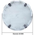 thumbnail image 2 of Zshan BMW Hub Cover - Hub Cover - Self-Supporting Center Hole Cover (4 Piece), 2 of 3