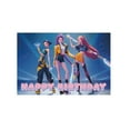 thumbnail image 1 of KPop Demon Hunters Merch Party Decorations Include Happy Birthday Banners, Cake Toppers, Cupcake Toppers, Balloons, 1 of 7