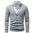 thumbnail image 4 of Cardigan Tricoté à Grandes Poches pour Hommes, 4 of 6