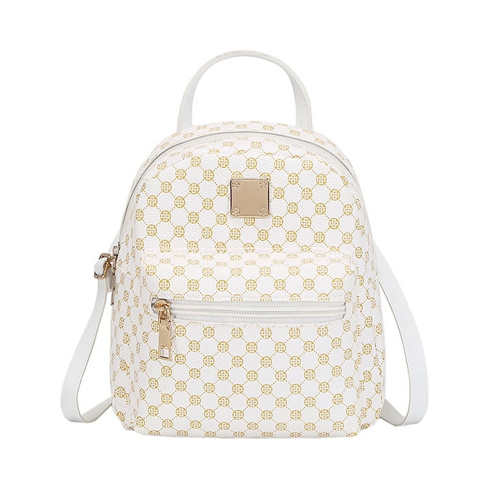 YUNCONG Girls Backpacks Are Versatile And Stylish With Small Checked Schoolbags Cosmetics Women Bag Female Mini Backpack