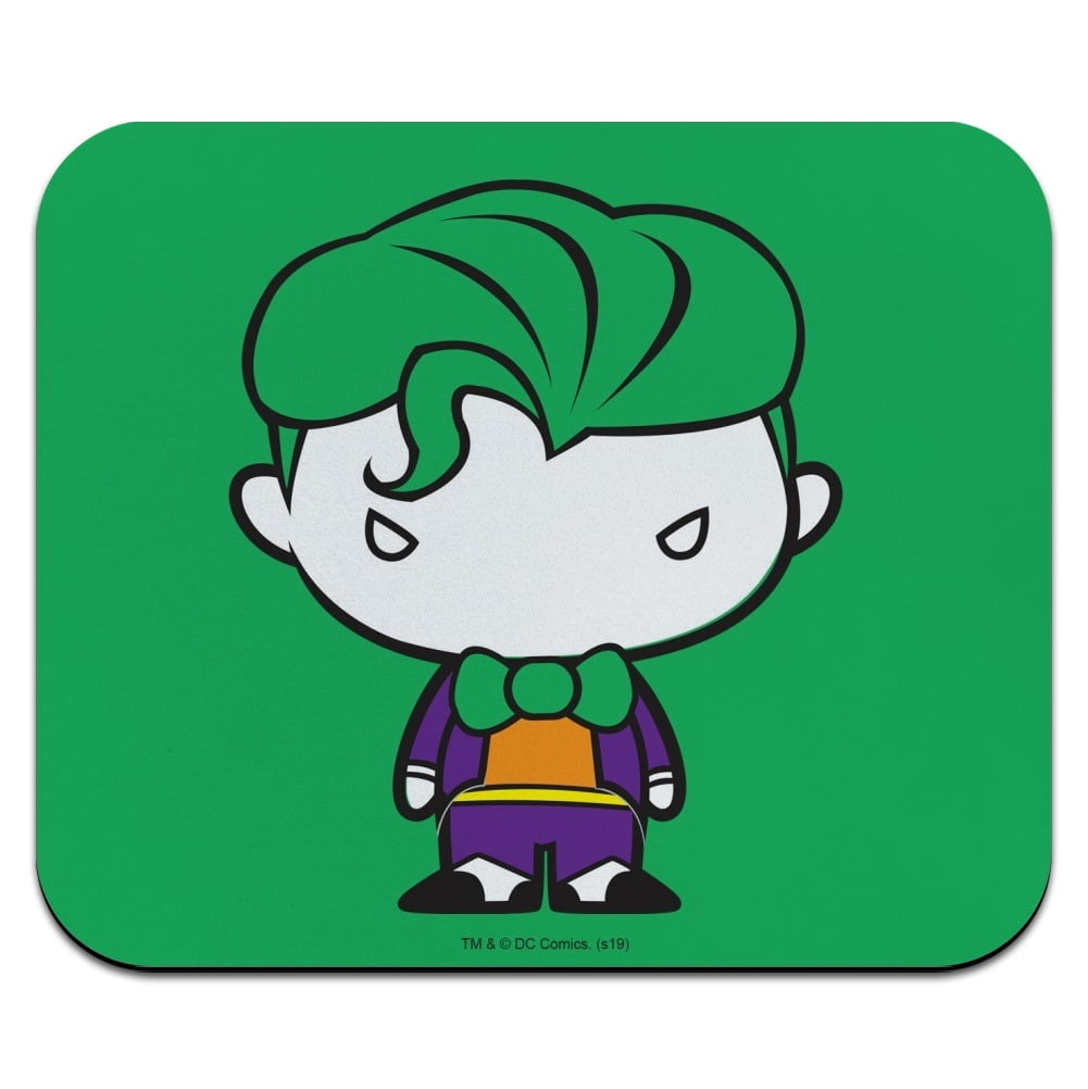 Batman Joker Cute Chibi Character Low Profile Thin Mouse Pad Mousepad -  