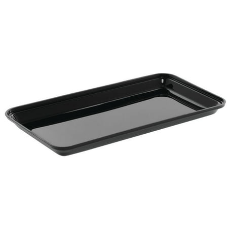 

HUBERT® Food Trays Made of Black Acrylic- 15 L x 8 W x 1 D