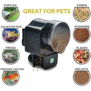Lychee Fish Tank Automatic Feeder Fish Food Dispenser Intelligent Timing Aquarium Feeder, AF-2003