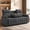 Grey, variant on Korser 3-Seater Manual Recliner Sofa with Cup Holders and Recessed Power Strip,Reclining Couch with Pull-Down Table Reclining Sofa Chair for Living Room,Grey
