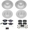 thumbnail image 2 of Power Stop Front and Rear Euro-Stop ECE-R90 Certified Brake Pad and Rotor Kit ESK7836 Fits 2013 Volkswagen CC, 2 of 3