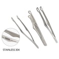 thumbnail image 2 of Pinzas para alimentos de acero inoxidable, Clip para barbacoa resistente al calor, reutilizables, para barbacoa y Picnic, 3 uds. Likrtyny Para estrenar, 2 of 7