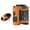 Orange, variant on 10000mAh Portable Waist Fan Clip on Wearable Belt Personal Fan Rechargeable Battery Powered with 5 Speeds and Flashlight, Neck Fan Hands Free, 40 Hours Cooling for Outdoor/Camping/Travel/Hiking (Gray)