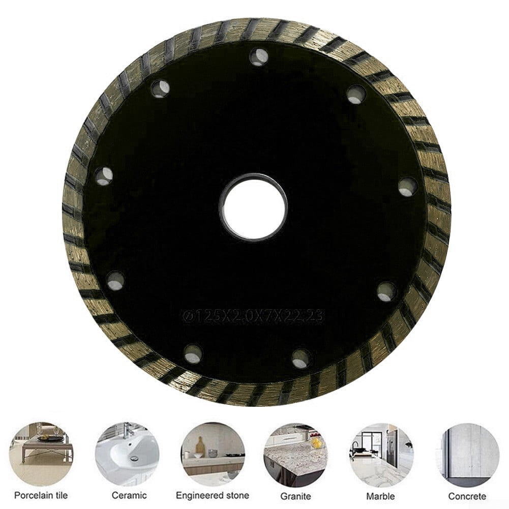 Details about  / 2units//pk Dia 5/"//125mm Diamond Super thin Cutting Disc X Mesh Turbo Saw blade