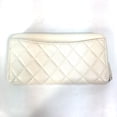 thumbnail image 2 of Pre-Owned CHANEL A50097 Matelasse CC Coco Mark Round Zip Quilted Long Wallet in... (Good), 2 of 16
