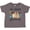 Charcoal, variant on My Poppy Loves Me with Sloth and Hearts Boys or Girls Toddler T-Shirt