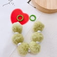 thumbnail image 1 of Colgante de bola de peluche para teléfono móvil, cadena de perlas, adornos de cuentas, llavero peludo para otoño e invierno, bolso, joyería, 1 of 6