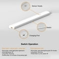 thumbnail image 3 of Tignapoo Rechargeable Magnetic LED Night Light with Motion Sensor for Wardrobe, Cabinet, and Hallway - 3 Color Options (Single Pack), 3 of 6