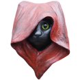 thumbnail image 1 of Estatuilla de gato de bruja negra para Halloween, gato misterioso con una capa - Decoración para colgar en la pared oso de fresa Electrónica, 1 of 5