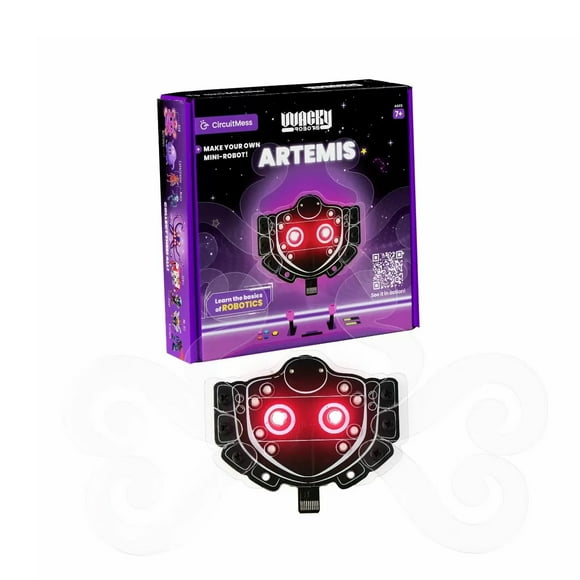 Circuitmess Wacky Robots Artemis - Robot Éducatif Bricolage - Sans Soudure!, Enseignement et Apprentissage Éducatifs de la Robotique
