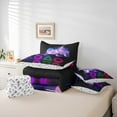 thumbnail image 6 of Manfei Cartoon Console 7-Piece Bedding Comforter Set,Modern Video Game King Bedding Sets,Triangle Circle Pattern Bed Sheets For Boys Teens,Super Cozy Room Decor Reversible, 6 of 8
