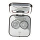 thumbnail image 3 of Máquina de limpieza por ultrasonidos para lentes de contacto, contenedor de viaje portátil con espejo, soporte para pinzas, limpiador, estuche para, 3 of 6