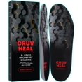 thumbnail image 1 of Plantillas ortopédicas CRUVHEAL Work Comfort, antifatiga, negras, 1 of 6