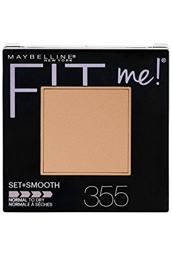 maybelline new york fit me set + smooth powder makeup, coconut, 0.3 oz