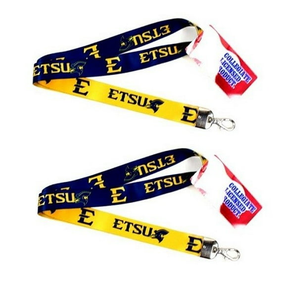 East Tennessee State Buccaneers NCAA Ombre Lanyard