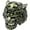 Leopard 1, variant on Brass Paracord Knife Beads Leopard Head Pendant Key Chain Bead DIY Woven Paracord Lanyard Pendants EDC Hangings Accessories
