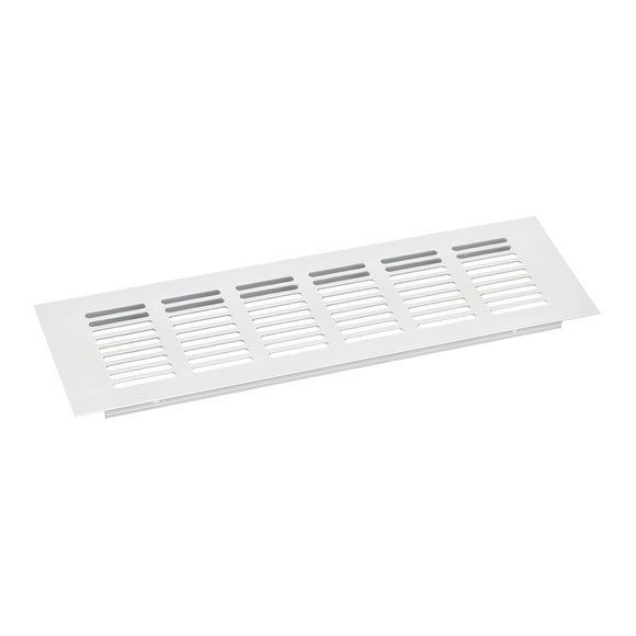Unique Bargains Air Vents Cover, 1Pcs 250 x 80mm Aluminum Alloy Mesh Air Return Vent Cover, Louvered Ventilation Grille (Silver)
