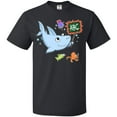 thumbnail image 3 of Inktastic Teacher Shark with School of Fish T-Shirt, 3 of 5