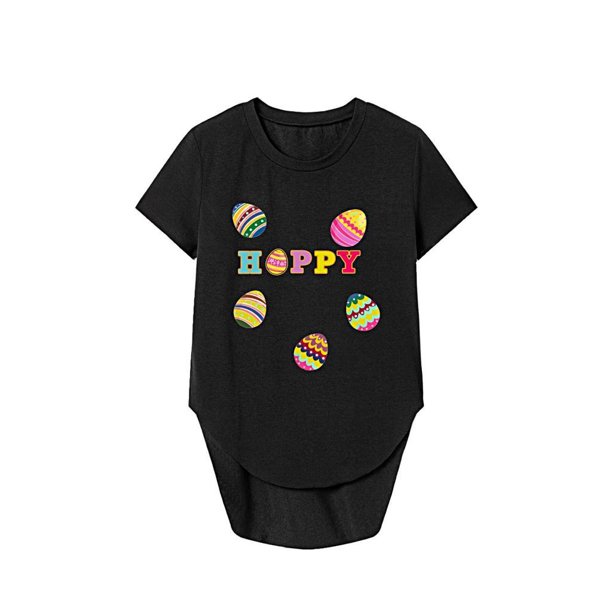 Camiseta para mujer Camiseta de cuello redondo Mujer Camiseta básica de ajuste regular para compras de viaje L